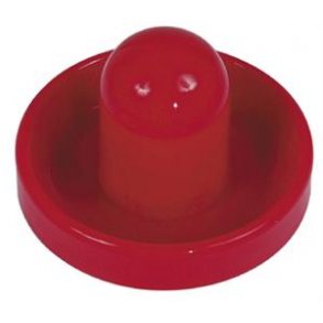 Airhockey hndtag med filt - St med 2 stk. samt 2 stk. airhockey pucks