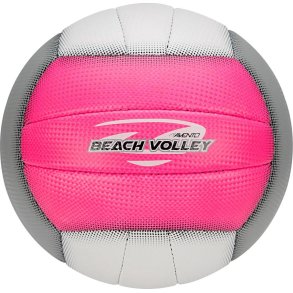 Avento Beach Volleyball Pink/Gr/Hvid - Beachvolleyball i standard strrelse - HURTIG LEVERING!