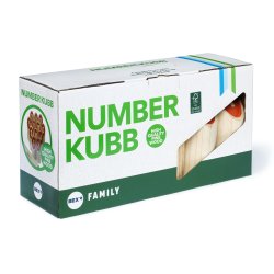 Bex Number Kubb Family - Bem�rk: Dette er kvaliteten i FSC certificeret tr� - HURTIG LEVERING