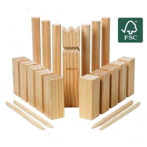 BEX KUBB Family - Kongespil i FSC certificeret tr - Flot kvalitet - HURTIG LEVERING!