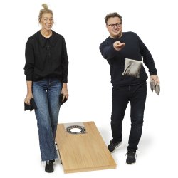 Bex Cornhole Pro - I Officielle ml - Et sjovt spil i tr og FLOT kvalitet - HURTIG LEVERING