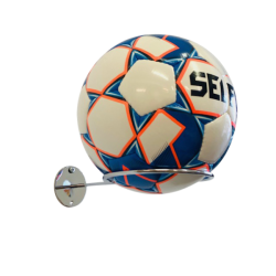 Boldholder til Vg - Til Fodbolde og Basketbolde - Chrome - HURTIG LEVERING! 