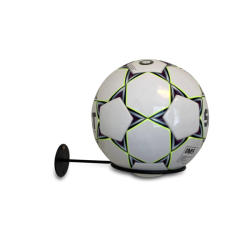 Boldholder til Vg, Fodbolde &amp; Basketbolde - Stl - Sortlakeret - HURTIG LEVERING!