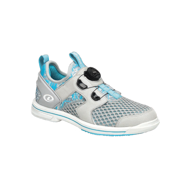 Dexter PRO BOA Light Grey/Blue - Dame bowlingsko - Uden snrebnd - KUN t/hjrehndsbowlere 40