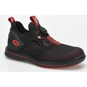 Dexter PRO BOA Black/Red- Herre bowlingsko m/udskiftelig sl - Uden snrebnd - KUN t/hjrehndede