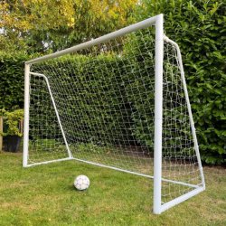 ELITE PRO 300 x 200 - FRI FRAGT - Fodboldml i Galvaniseret STL &amp; HVID pulverlak - HURTIG LEVERING!