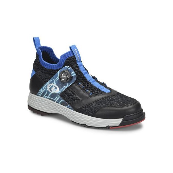 Dexter The C9 Sidewinder BOA Black/Grey/Blue - Herre bowlingsko - Uden snrebnd - HURTIG LEVERING