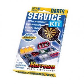 Harrows Dart Service kit - St med flights, shafts m.m.
