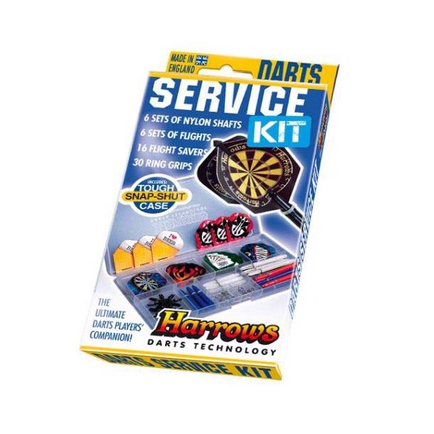 Harrows Dart Service kit - St med flights, shafts m.m.
