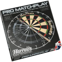 Harrows Pro Matchplay Dartskive - Turnerings-dartskive med ultra tynd Knife Wire - HURTIG LEVERING!