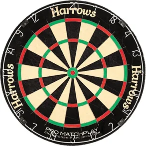 Harrows Pro Matchplay Dartskive - Turnerings-dartskive med ultra tynd Knife Wire - HURTIG LEVERING!