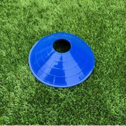 Kegletoppe - 50 kegler i bl og holder - HURTIG LEVERING