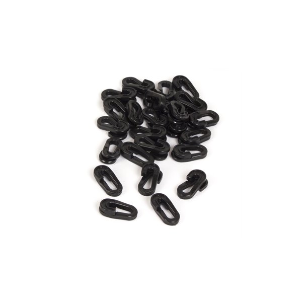 Plast clips til fastgrelse af net - 20 stk. - HURTIG LEVERING!
