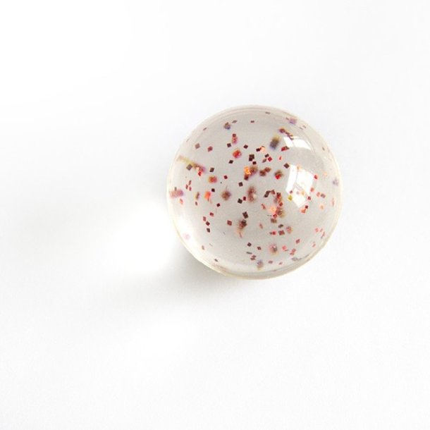 Masagebold til fdder, hnder og underarm - 100 stk - Lille massiv hoppebold med diameter p 2,5 cm 