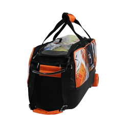 ProBowl Dye-Sub 3-Ball Tote Orange - Bowlingtaske med hjul til 3 kugler - HURTIG LEVERING
