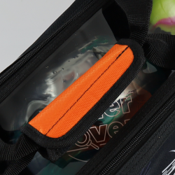 ProBowl Dye-Sub 3-Ball Tote Orange - Bowlingtaske med hjul til 3 kugler - HURTIG LEVERING