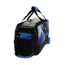 ProBowl Dye-Sub 3-Ball Tote Blue - Bowlingtaske med hjul til 3 kugler - HURTIG LEVERING