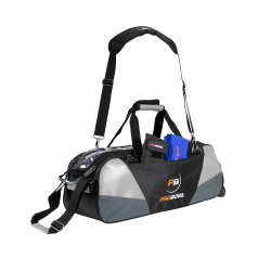 ProBowl Triple Tote DLX Black/Carbon/Silver - Bowlingtaske med hjul til 3 kugler og sko - FRI FRAGT