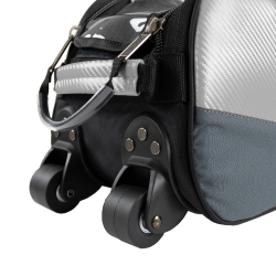 ProBowl Triple Tote DLX Black/Carbon/Silver - Bowlingtaske med hjul til 3 kugler og sko - FRI FRAGT