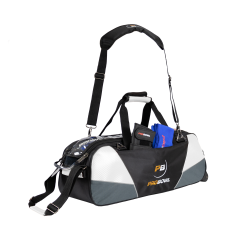 ProBowl Triple Tote DLX Black/Carbon/White - Bowlingtaske med hjul til 3 kugler og sko - FRI FRAGT