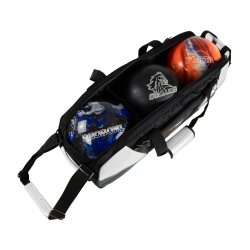 ProBowl Triple Tote DLX Black/Carbon/White - Bowlingtaske med hjul til 3 kugler og sko - FRI FRAGT