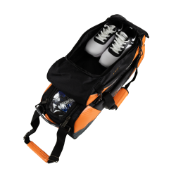 ProBowl Triple Tote DLX Sort/Orange - Bowlingtaske med hjul til 3 kugler og sko - FRI FRAGT