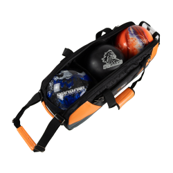ProBowl Triple Tote DLX Sort/Orange - Bowlingtaske med hjul til 3 kugler og sko - FRI FRAGT
