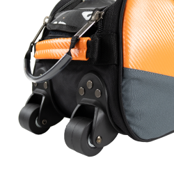 ProBowl Triple Tote DLX Sort/Orange - Bowlingtaske med hjul til 3 kugler og sko - FRI FRAGT