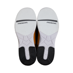 ProBowl Taktika - Sort/Orange herre bowlingsko - Meget behagelig og let sko