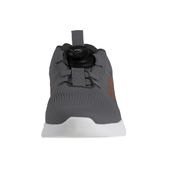 ProBowl SUPRO - Mrkegr/Orange herre bowlingsko - UDEN SNREBND - Meget behagelig og let sko