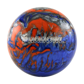 Pro Bowl - Blue/Orange/Silver Bowlingkugle (uden huller)