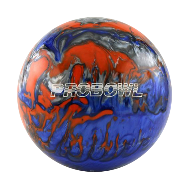 Pro Bowl - Blue/Orange/Silver Bowlingkugle (uden huller)