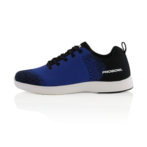 ProBowl Taktika - Sort/Bl herre bowlingsko - Meget behagelig og let sko