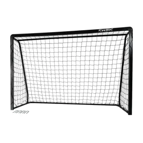 EKSTRA ST�RKT MINI H�ndboldm�l 240 x 160 - Med ekstra overl�gger bagtil og Galvaniseret ST�L & SORT pulverlakering - Vejer 24 kg - HURTIG LEVERING!