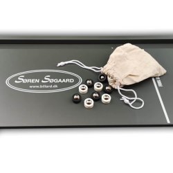 Shuffleboard Flot Gr� - Sjovt spil for b�rn &amp; voksne - Udstillingsmodel - F� kosmetiske ridser 