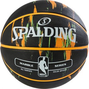 Spalding Marble Black Edition Basketball Size 7 For Indoor//Outdoor