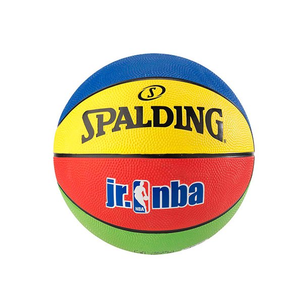 Spalding Jr. NBA Rookie Gear Outdoor basketbold - str 4 (anbefales op til 9 r) - Mindre &amp; lettere 