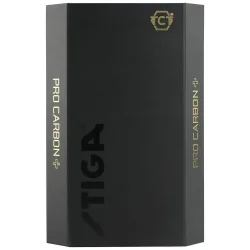 STIGA Pro Carbon Plus - Ekstra offensivt 5-stjernet bordtennisbat - HURTIG LEVERING!