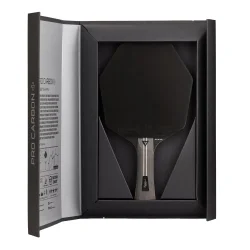 STIGA Cybershape Pro Carbon Plus 5-stjernet bordtennisbat - med ny kantet form 