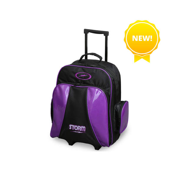 Storm Rascal 1 Black/Amethyst - Bowlingtaske med hjul til 1 kugle og sko