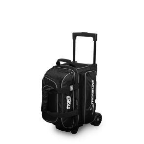 Storm Streamline Black/Silver - Bowlingtaske med hjul til 2 kugler