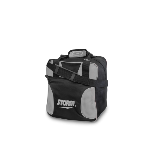 Storm Tote Solo Black/Silver - Bowlingtaske til 1 kugle og sko
