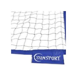 Sunsport Badminton st - med 4 ketchere &amp; 7 badmintonbolde &amp; 1 net