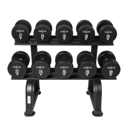 Titan LIFE PRO Dumbbell - Hndvgte fra 2 kg og op til 60 kg - Sammenst selv - RING FOR TILBUD