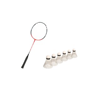 Badmintonketcher 1 stk. m. 6 bolde - FRI  FRAGT - Nano Smash XBA880 - God motionist- og skoleketcher