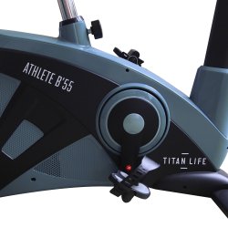 Titan Life Athlete B55 - FRI FRAGT - BRUGER IKKE STR�M - Kraftig &amp; stabil motionscykel - Godt tr�d 