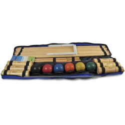 Bex Pro Croquet - Kroketspil i tr til 6 spillere - Flot &amp; Strkt - HURTIG LEVERING!