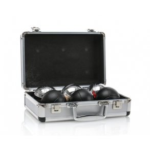 Boule Alsace - Rigtig, fint petanque spil i smart ALU-taske - HURTIG LEVERING!