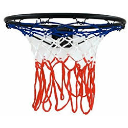 Basketkurv til vg MED Spalding str. 7 bold - Flot KOKSGR model m/net - Diameter 45 cm - FRI FRAGT!