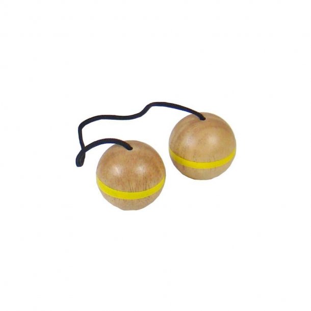 Ekstra Bolas (kastebolde) til stigegolf - Her fr du 2 st med 3 bolas i hver (3 hvide og 3 gule)